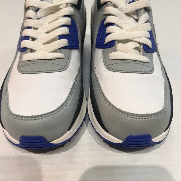 Nike Air Max 90 OG White Grey and Blue size 6Y/7.5 Women’s. Brand New condition - Picture 2 of 7